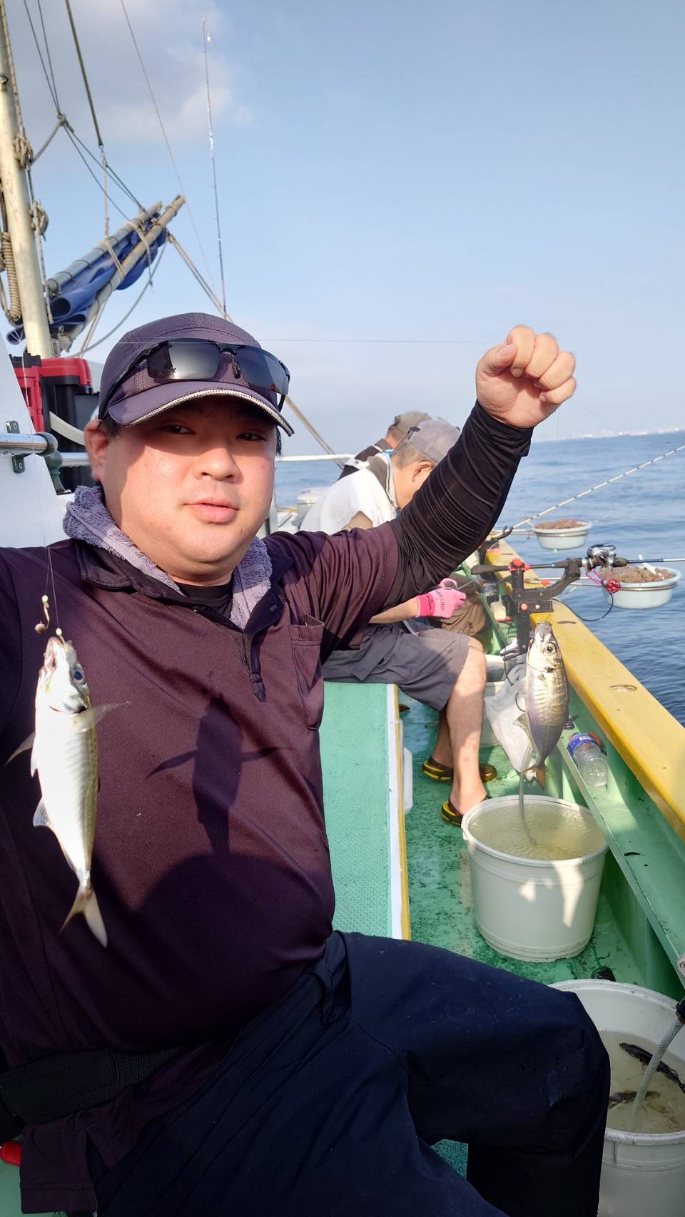 明日の出船予定