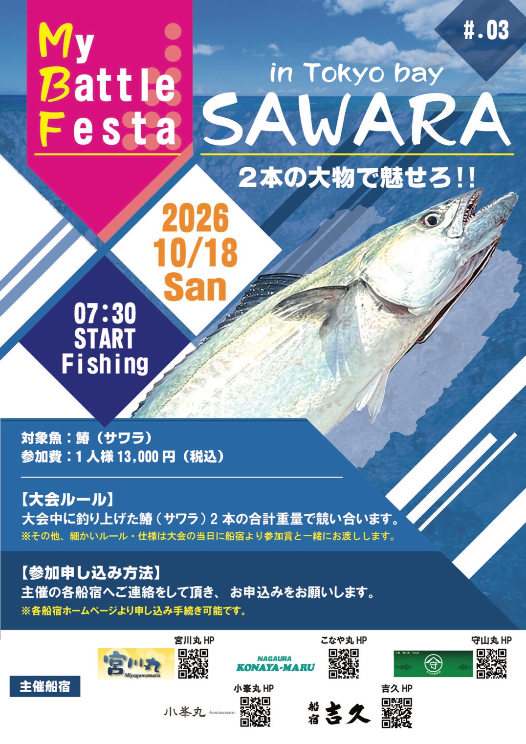 サワラ大会